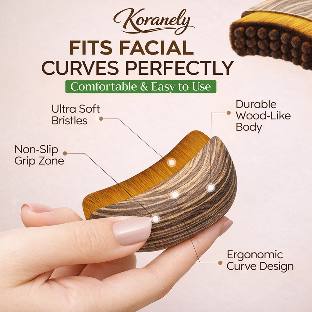 Koranely - Lymphatic Drainage Face Brush